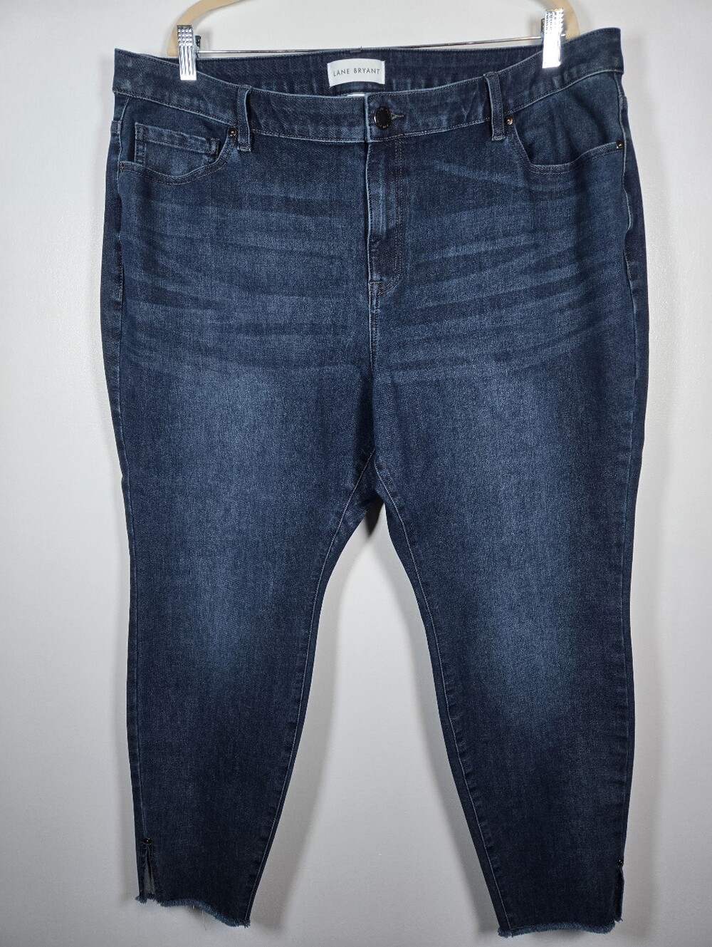 Lane Bryant Flex Ultimate Stretch High Rise Skinny Cropped Denim Jeans Plus 22